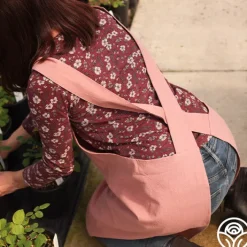 Cross-Back Garden Apron><noscript><img width=