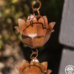 Lotus Rain Chain><noscript><img width=